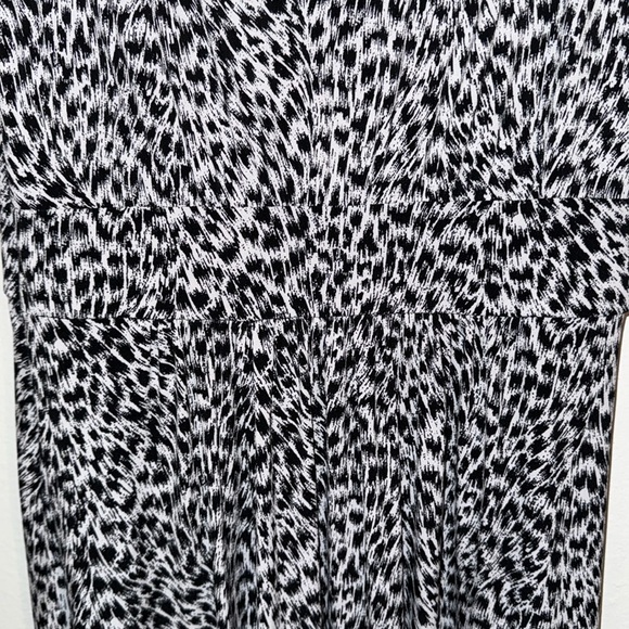 🌹 MICHAEL MICHAEL KORS SLEEVELESS V NECK MAXI FITTED DRESS - Picture 8 of 10